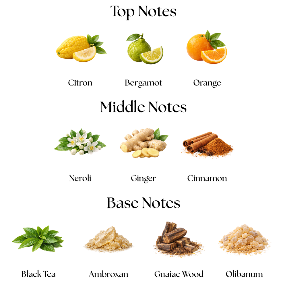 ORA Imagine top, middle and base notes