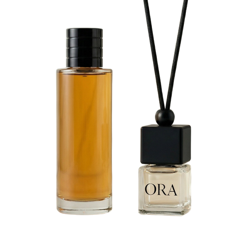 ORA Leather Oud on black